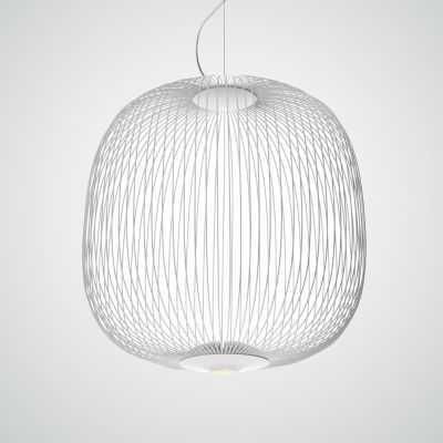 Spokes 2 piccola Pendelleuchte weiß Foscarini